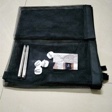 2-Pack Extra Wide Black No-Drill Pet Safety Barrier(180x72cm) With Hooks