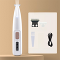 F5 Portable Pet Hair Detailed Trimmer(2 * 140mm Blades) - Cat & Dog Waterproof  Grooming Clipper with LED Light &  Display, Low-Noise Ceramic Blade