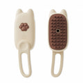 Off-white Pet Spray Grooming Brush - 3-in-1 Steam Dematting Comb with Nano Mist for Cats & Dogs - Anti-Flying Hair & Massage