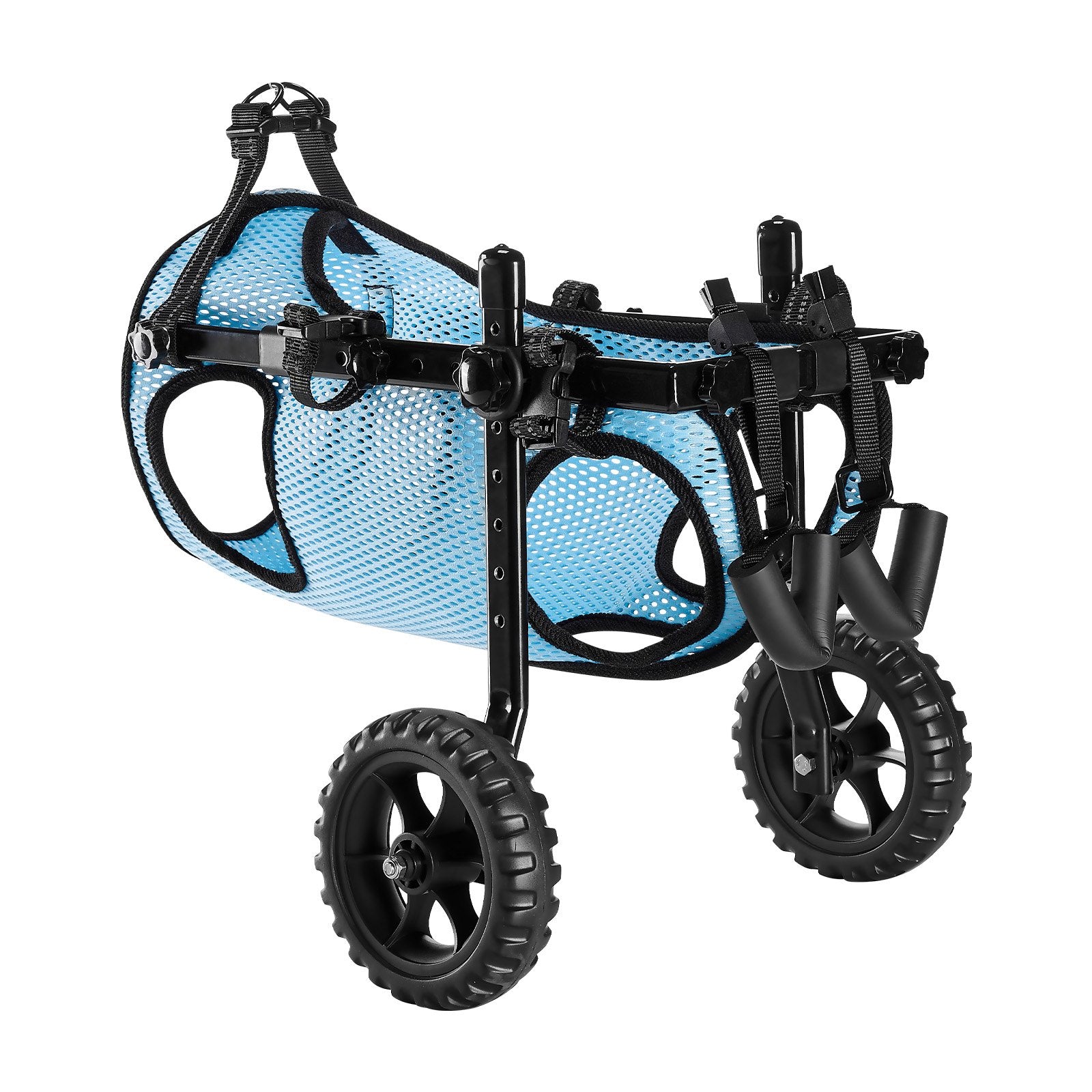 VEVOR Mobility Support Wheel Chair for Disabled Injured Dogs up to 15kg, Medium