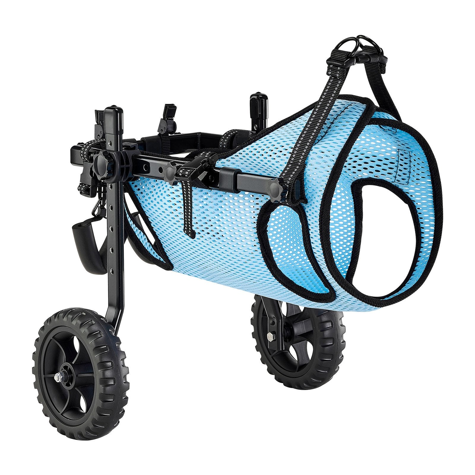 VEVOR Mobility Support Wheel Chair for Disabled Injured Dogs up to 15kg, Medium