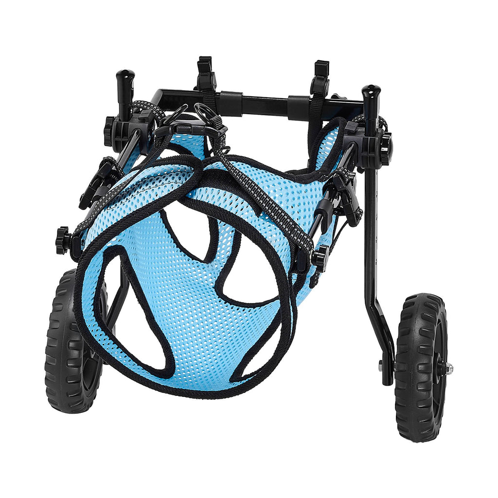 VEVOR Mobility Support Wheel Chair for Disabled Injured Dogs up to 15kg, Medium