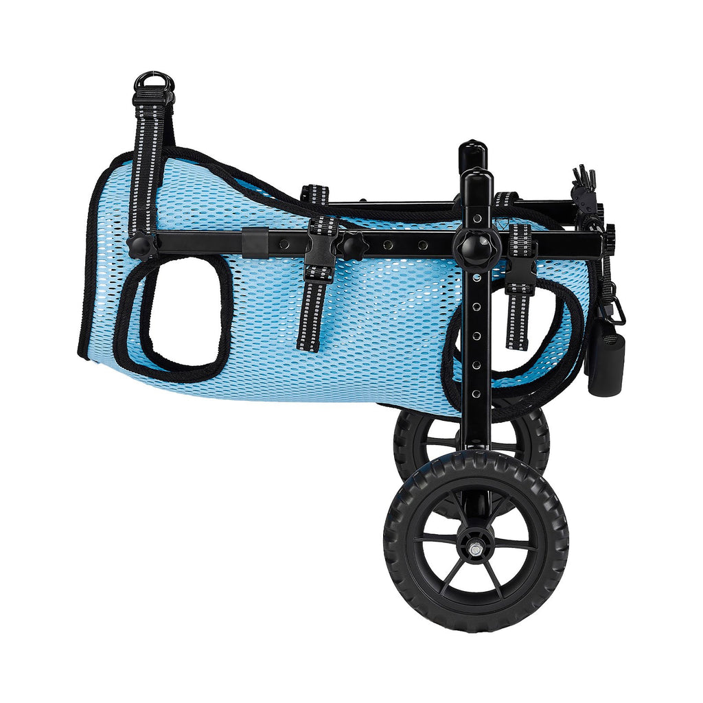VEVOR Mobility Support Wheel Chair for Disabled Injured Dogs up to 15kg, Medium