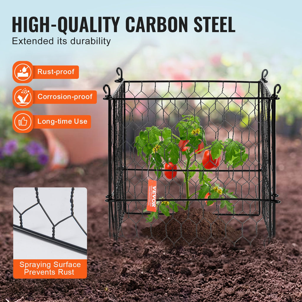VEVOR 4 Pack Plant Protector from Animals