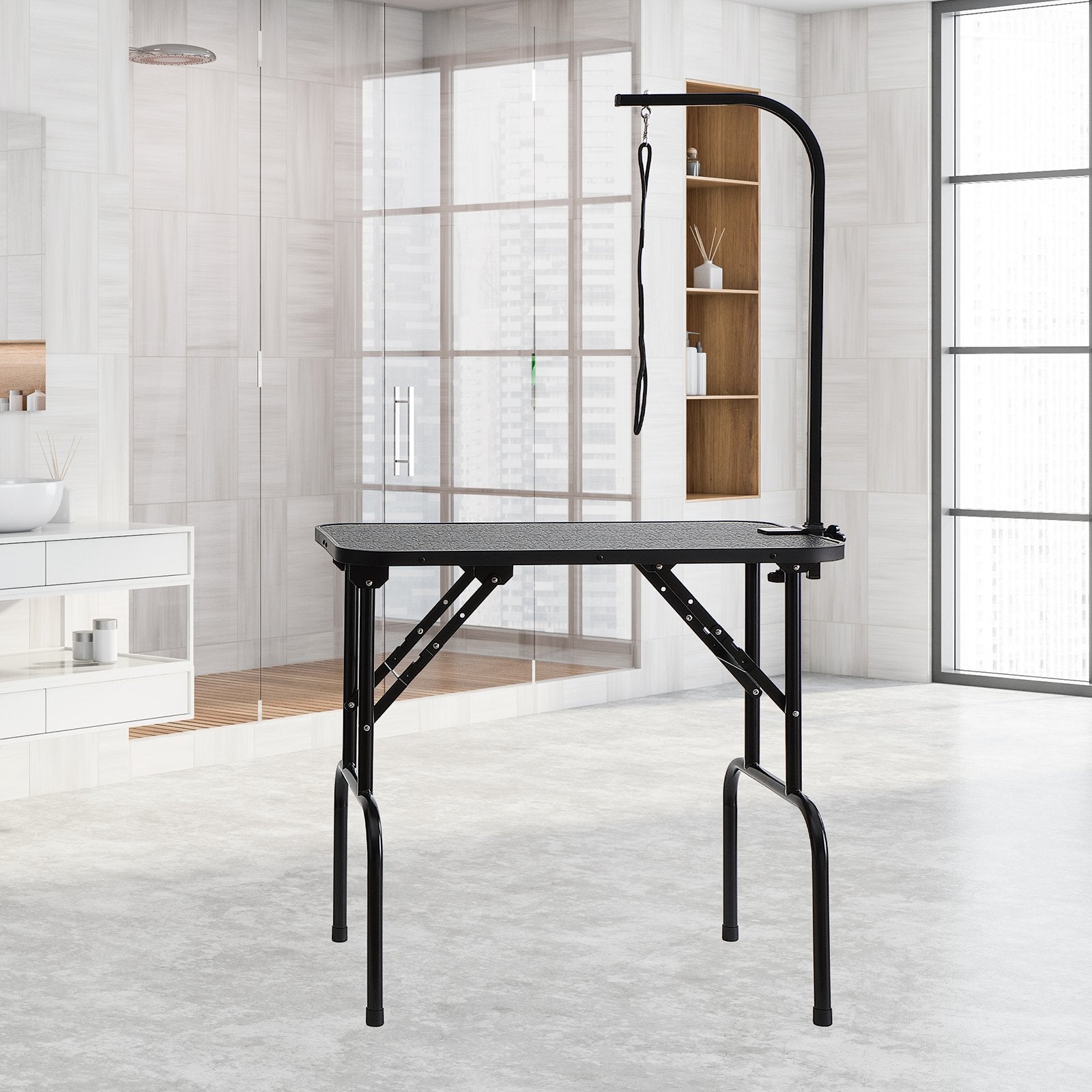 VEVOR Dog Foldable Grooming Station for Medium and Small Dogs