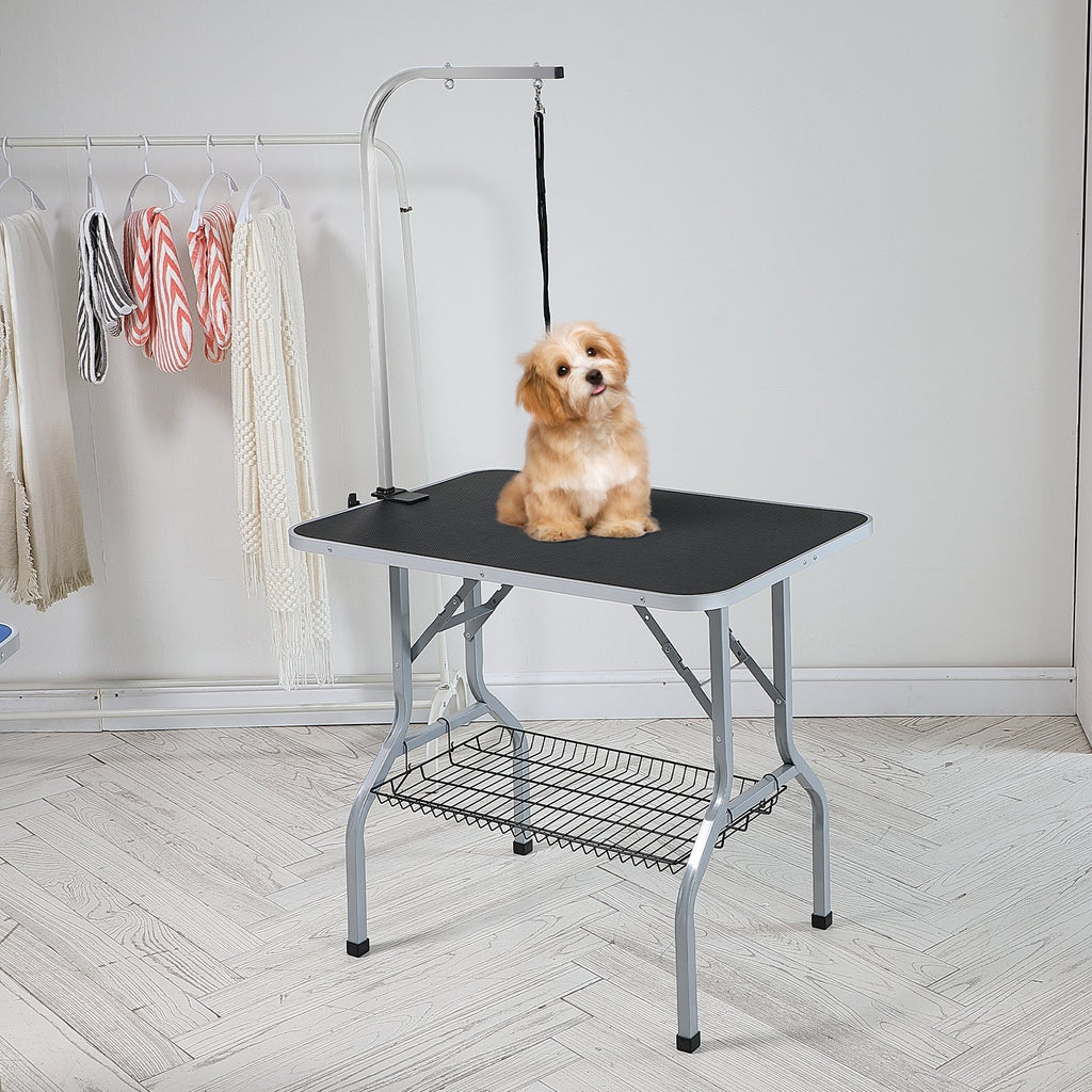 VEVOR Foldable Grooming Table Arm with Clamp for Medium and Small Dogs