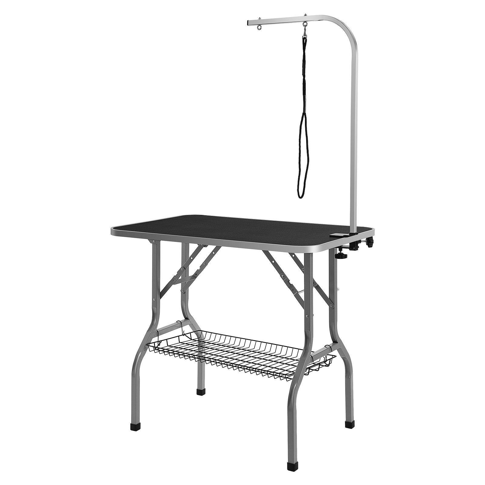 VEVOR Foldable Grooming Table Arm with Clamp for Medium and Small Dogs