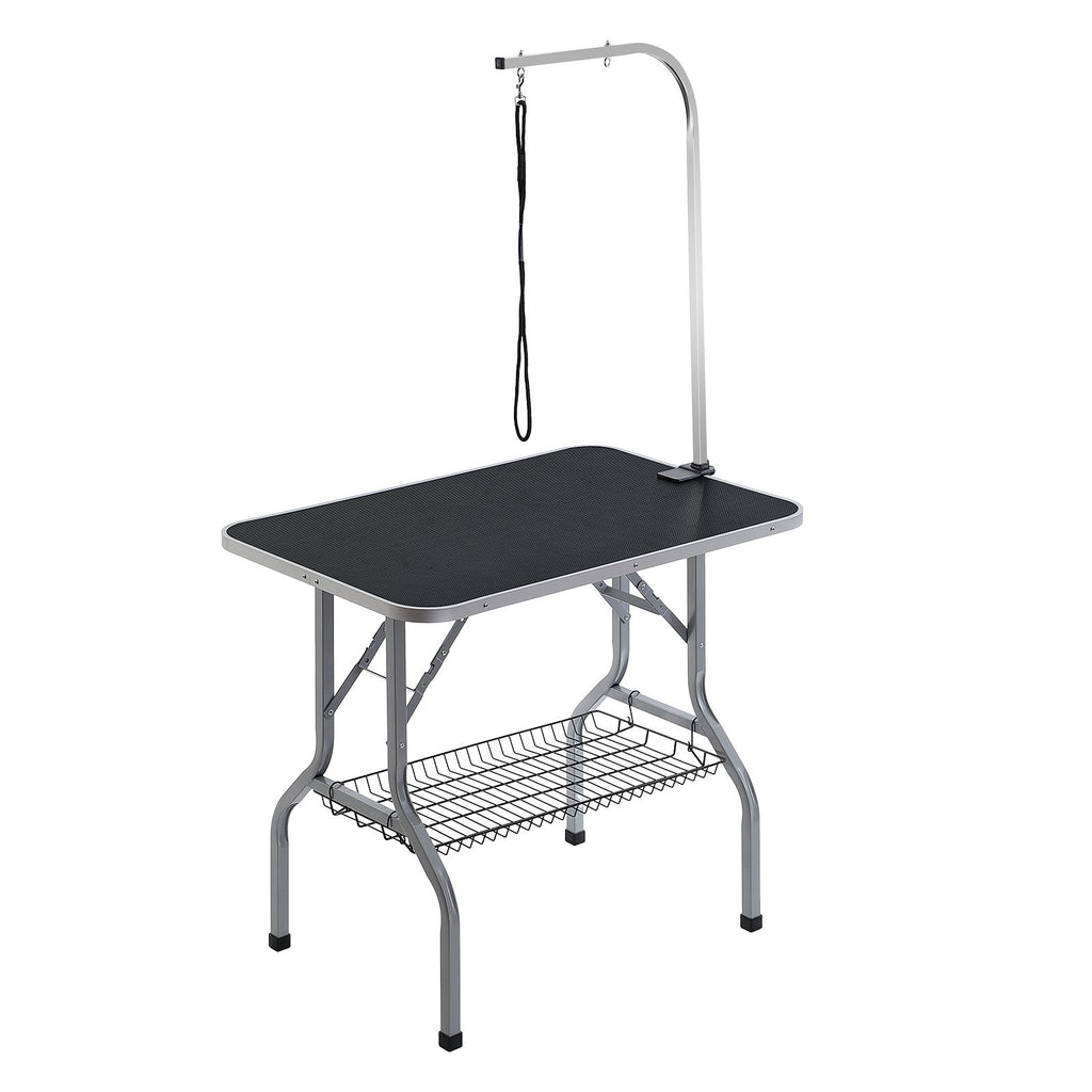 VEVOR Foldable Grooming Table Arm with Clamp for Medium and Small Dogs