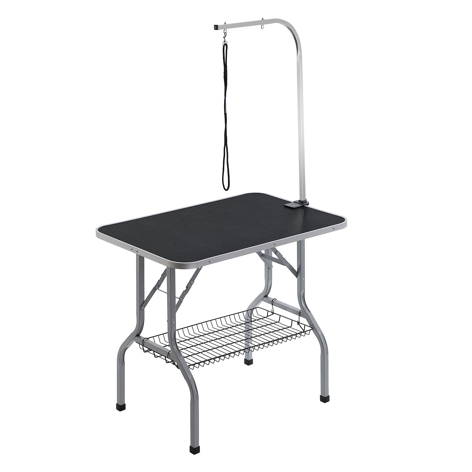 VEVOR Foldable Grooming Table Arm with Clamp for Medium and Small Dogs